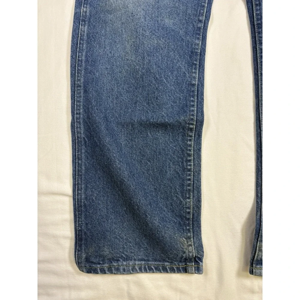 Vintage Lee Rider Jeans Mens 36x30 Heritage 90s 100% Cotton Straight Made in USA